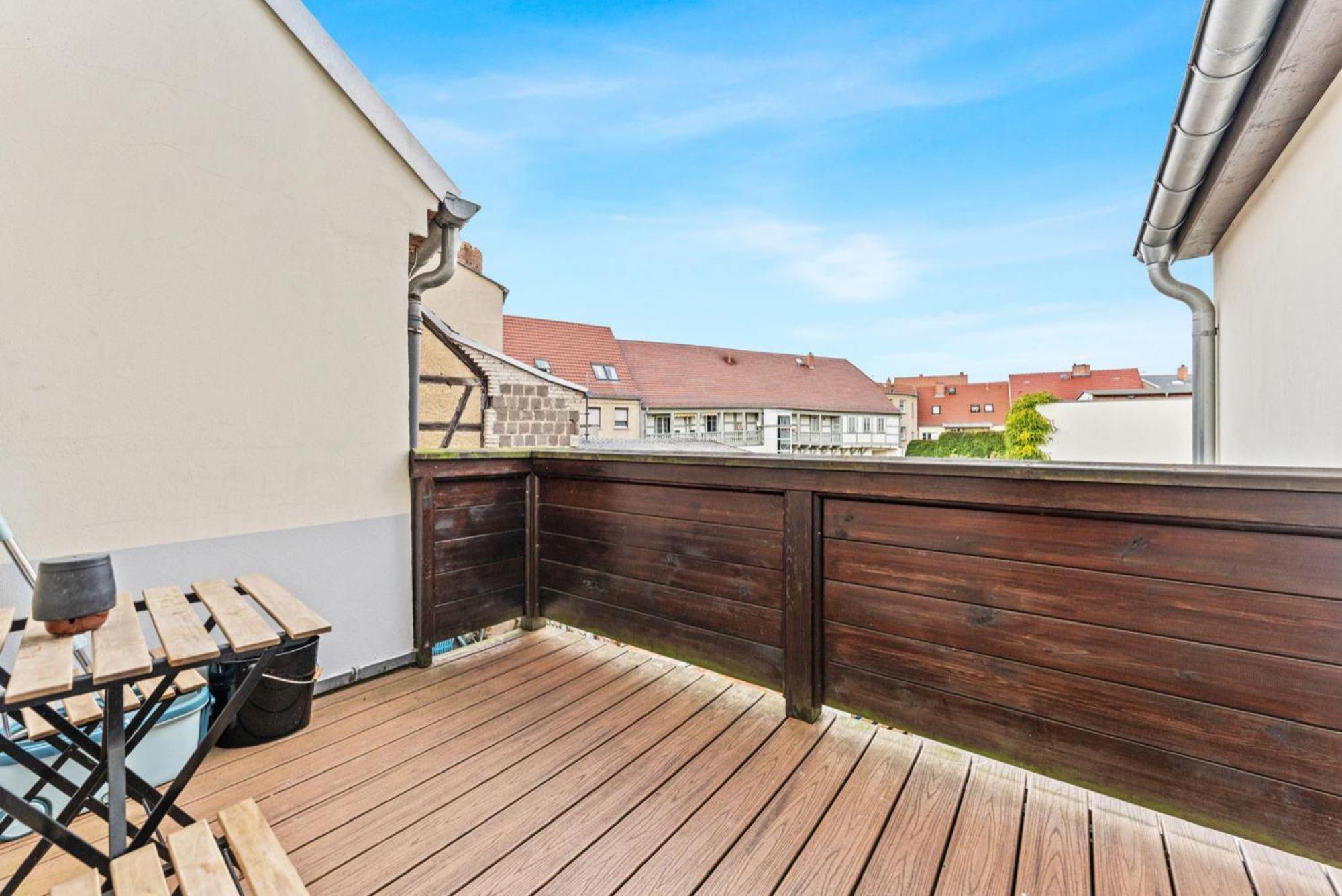 Cosy Apartment With Balcony And Fireplace Jüterbog Eksteriør bilde